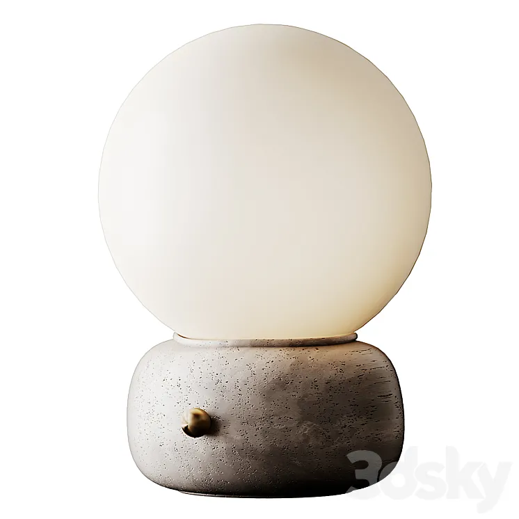 NAGA Table lamp from Bandido On \/ Off 3DS Max