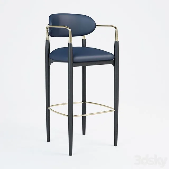 Nahema Bar Stool 3dsMax Model