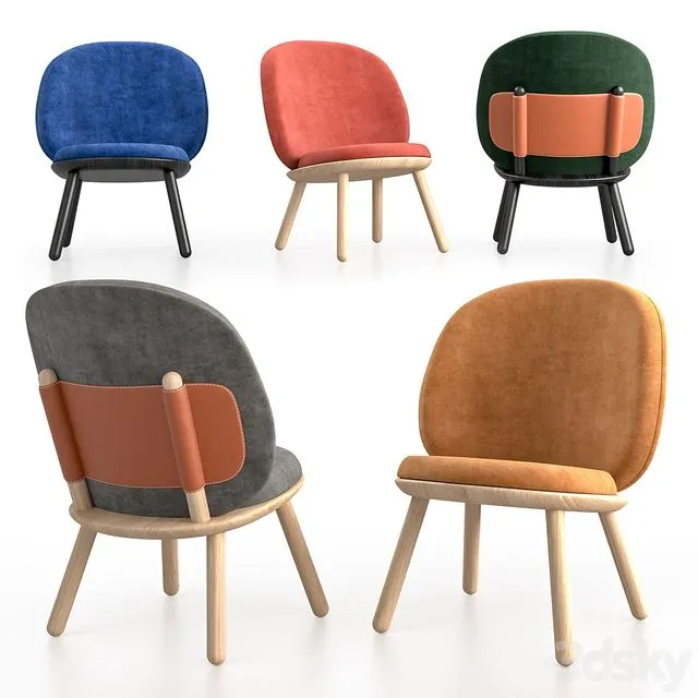 Naive Low Chair by Emko 3dsMax Model