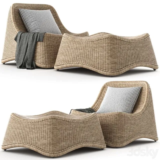 Nanna Ditzel Design Lounge 3dsMax Model