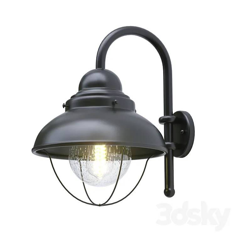 NANTUCKET OUTDOOR LIGHT – LARGE 3DS Max
