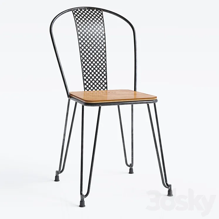 Napier Dining Chair 3DS Max