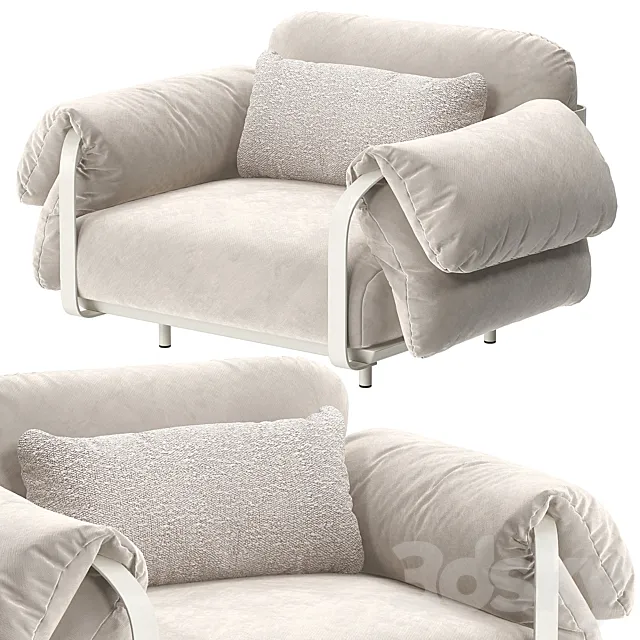 Narciso armchair by Baxter 3ds Max