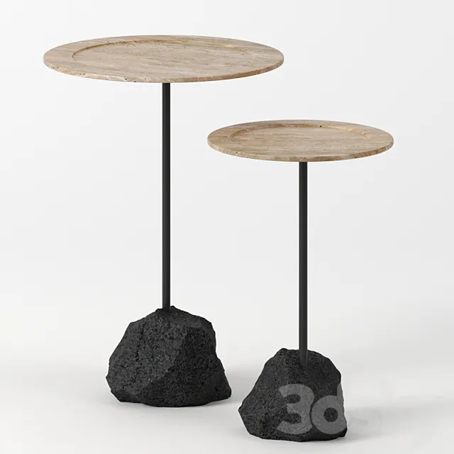 Nardo tables by Stephane Parmentier 3ds Max