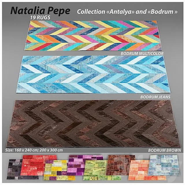Natalia Pepe rugs 3DSMax File