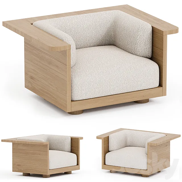 NATIV ARMCHAIR BY EMMANUELLE SIMON 3ds Max