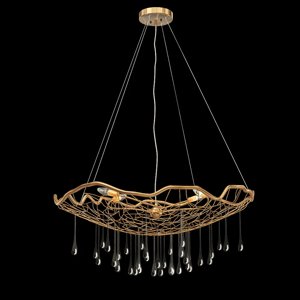 Natural concepts – Pendant lamp QN-LAGUNA-4P 3ds Max