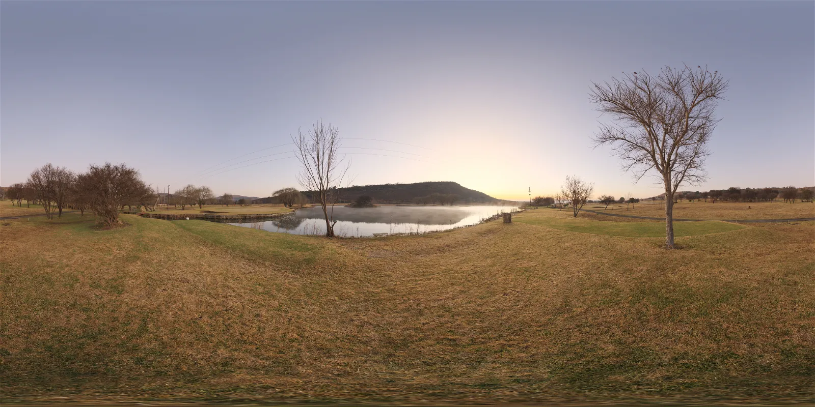 HDRI – Golf Course Sunrise – outdoor