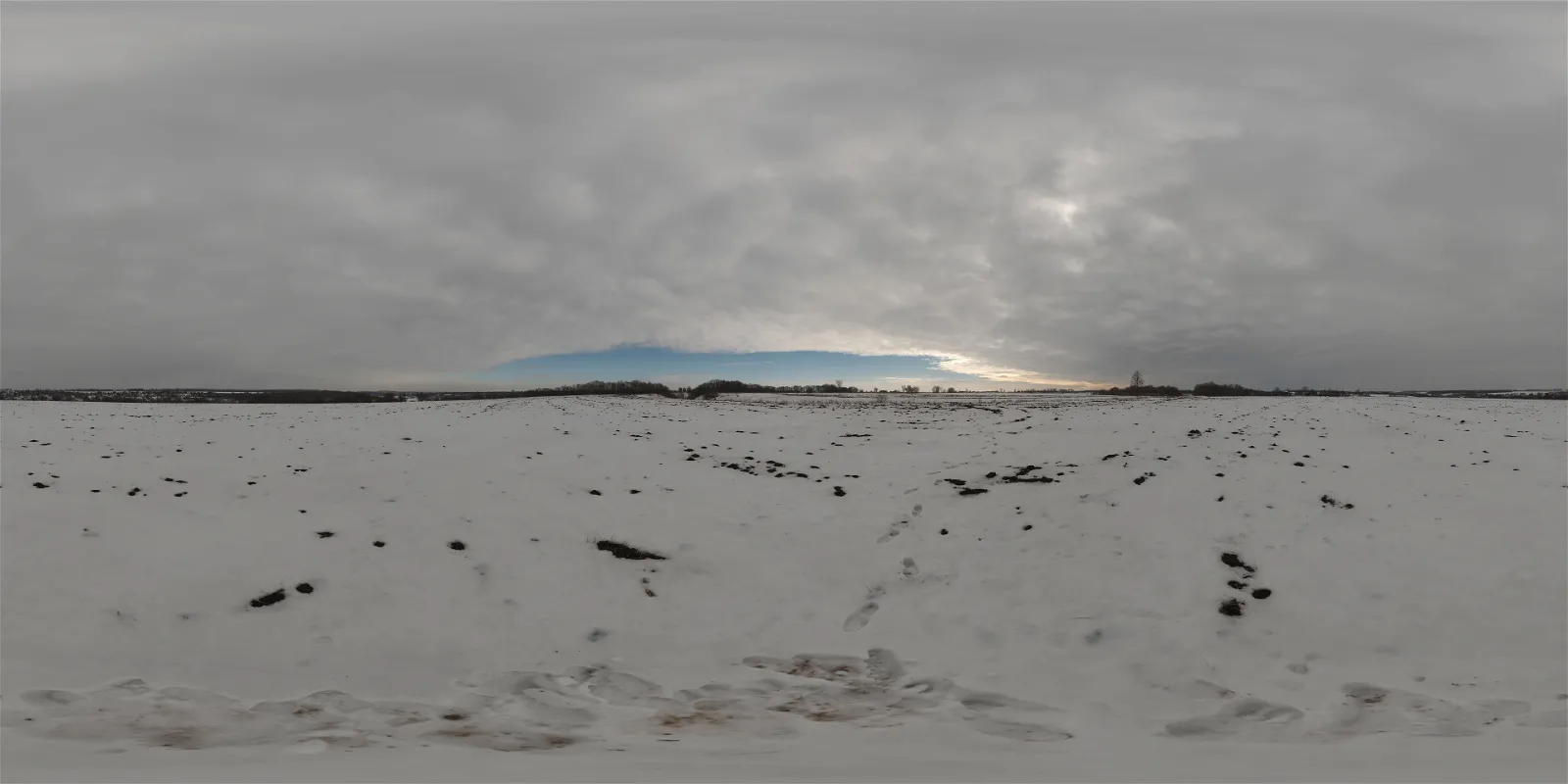 HDRI – Snow Field 2 – outdoor