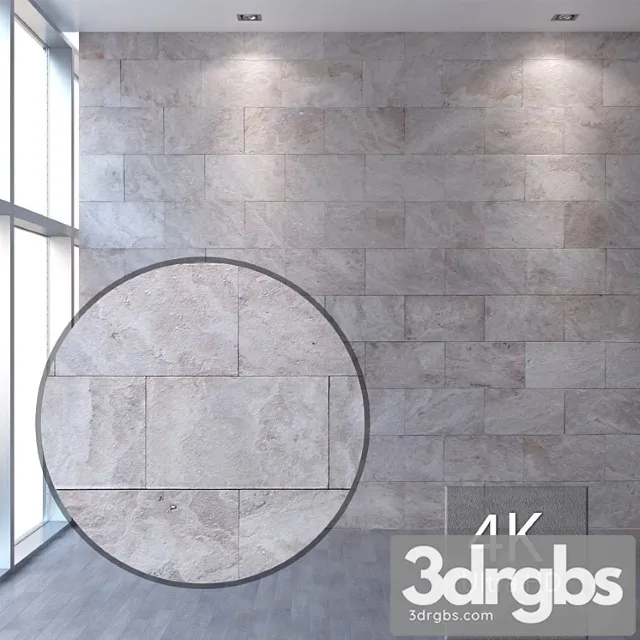 Natural stone travertine 497 3dsmax Download