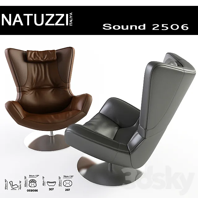 Natuxxi Sound Arm Chair 3DSMax File
