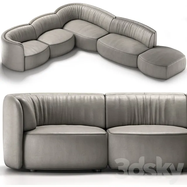 Natuzzi DEEP 3ds Max