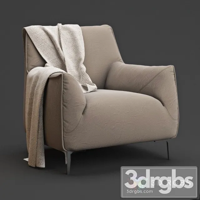 Natuzzi Dolly Armchair 3dsmax Download