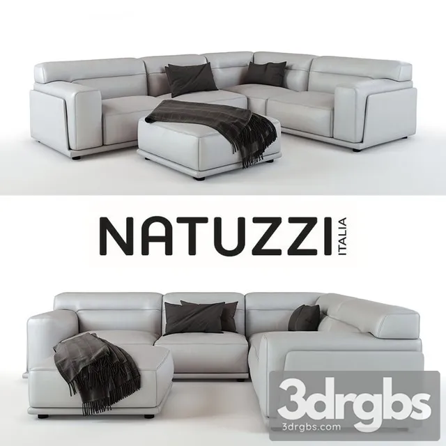 Natuzzi Dorian Sofa 3dsmax Download