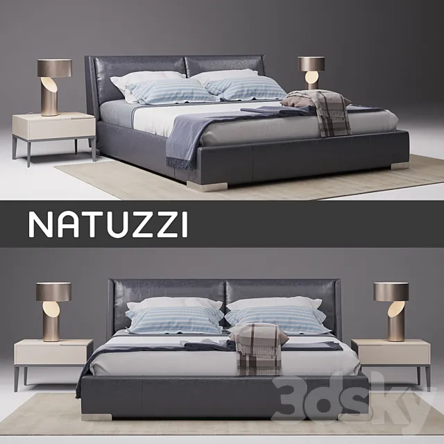 Natuzzi Fenice 3ds Max