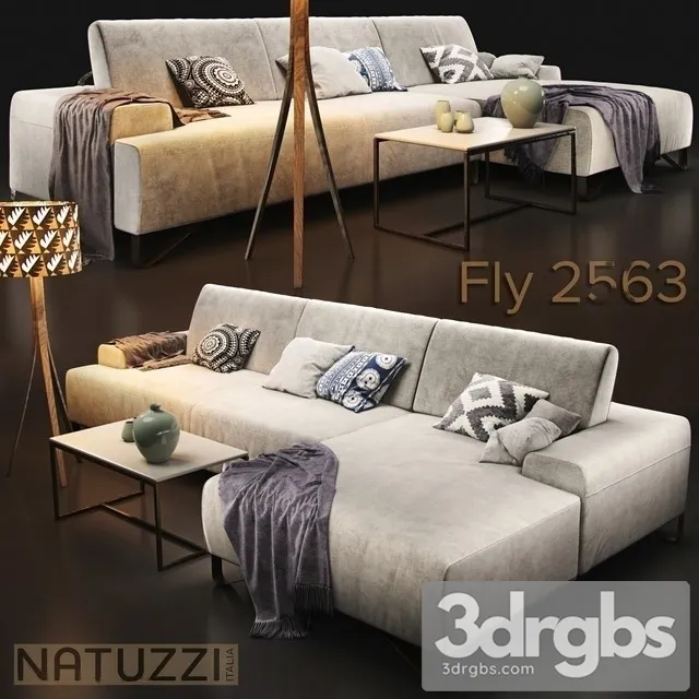 Natuzzi Fly 2563 3dsmax Download