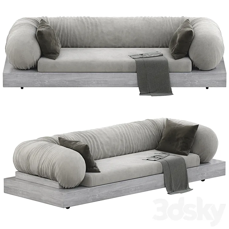 Natuzzi Italia Block 3DS Max Model