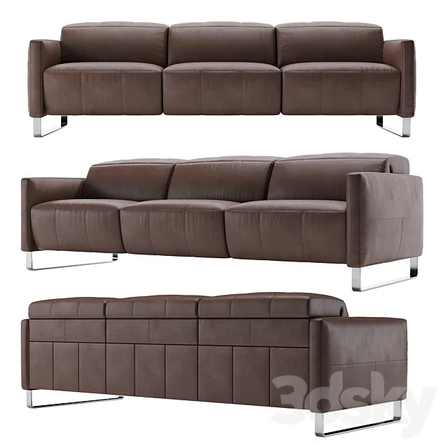 Natuzzi Italia Sophy sofa 3ds Max