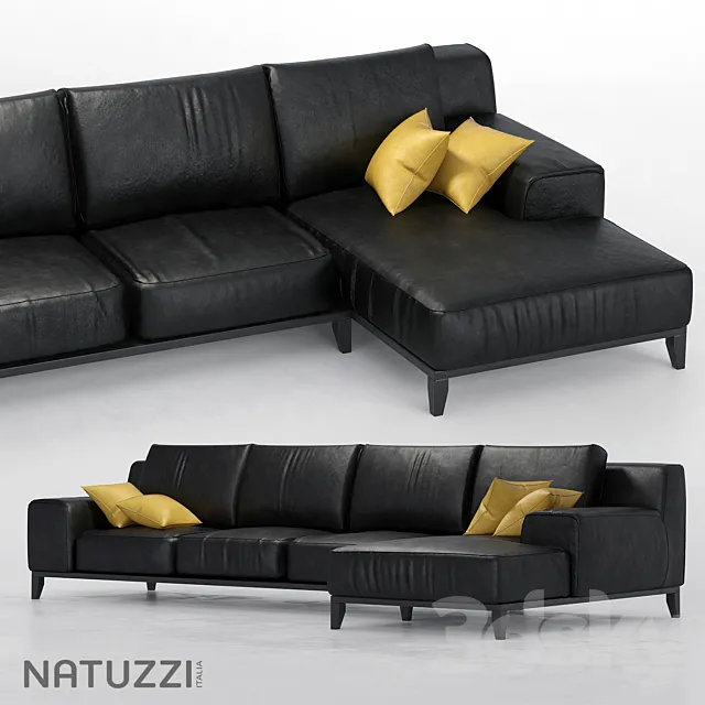 Natuzzi Opera sofa 3DSMax File