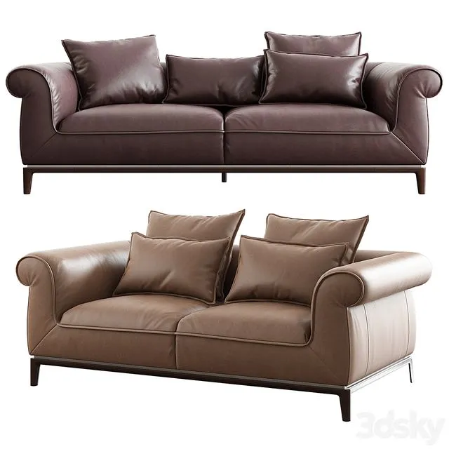 Natuzzi Poliziano 2897 3dsMax Model