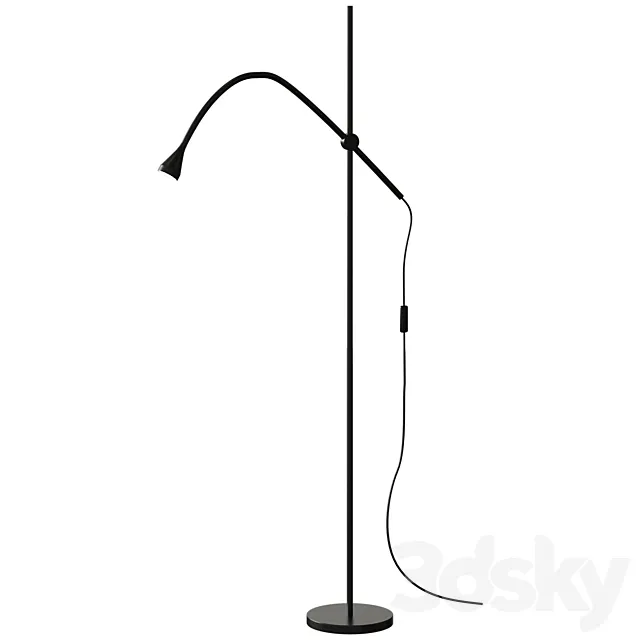 NÄVLINGE NEVLINGE Floor lamp LED black 3ds Max