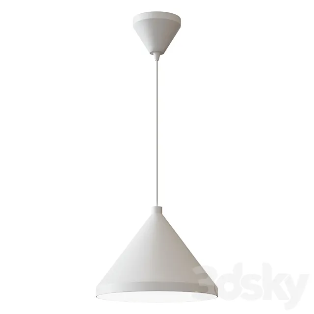 NÄVLINGE NEVLINGE Pendant lamp white 33 cm 3ds Max