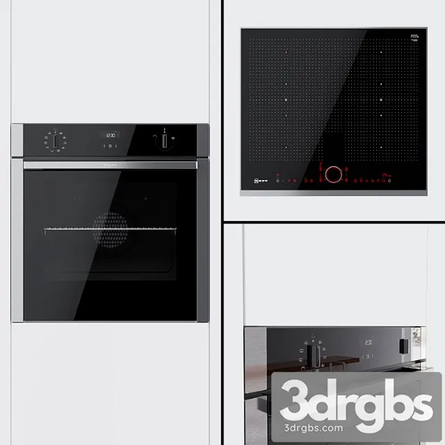 Neff – oven b4acf4hn0 and hob t66ts6rn0 2 3dsmax Download