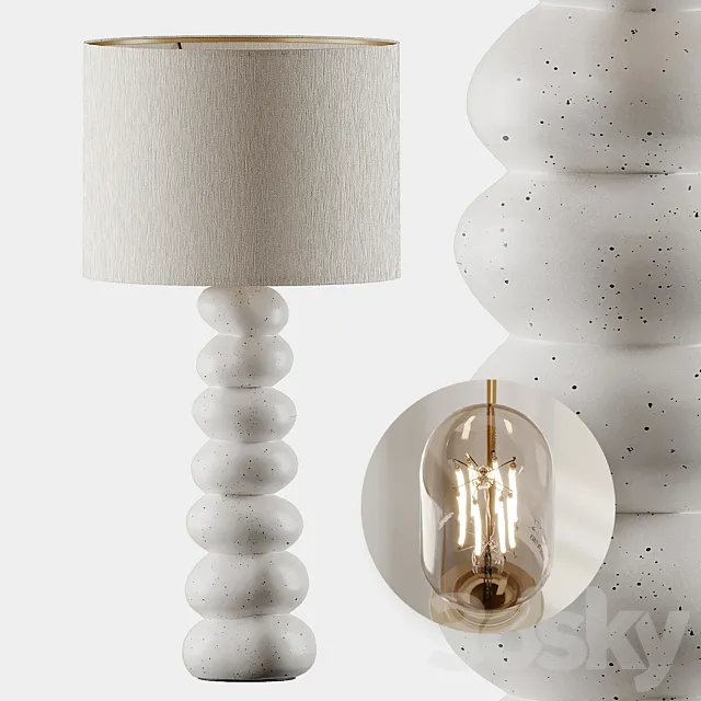 Neko Table Lamp from Antropology 3DS Max Model