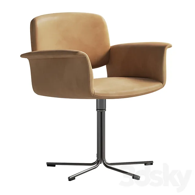 Nelson Swivel Office Chair 3dsMax Model