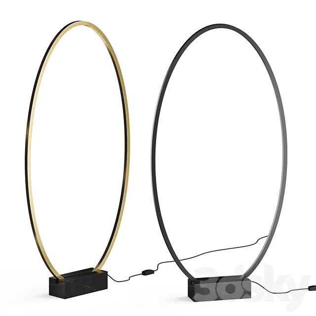 Nemo Ellisse Floor Lamp 3ds Max