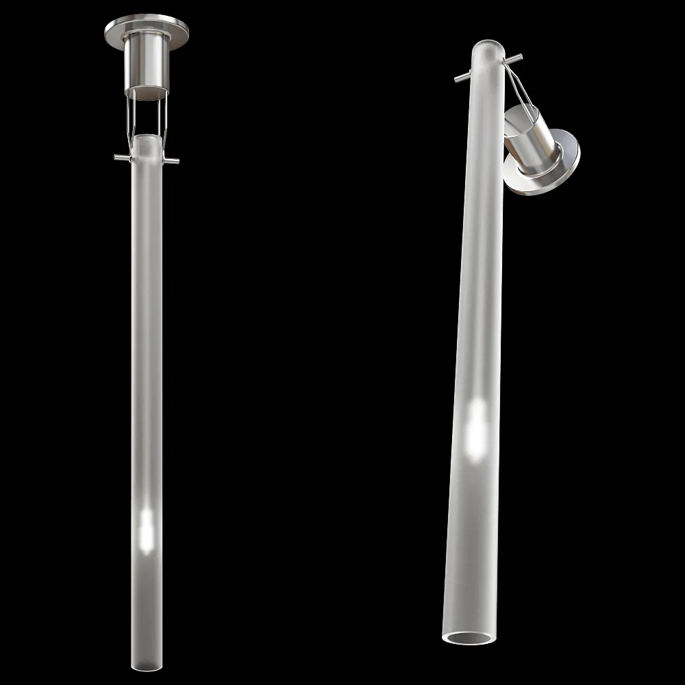 Nemo Lighting – Ceiling and wall lamp Canna Nuda 3ds Max