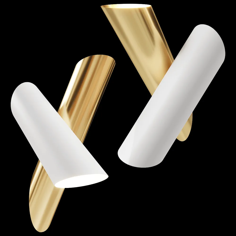 Nemo Lighting – Wall lamp Tube large 3ds Max