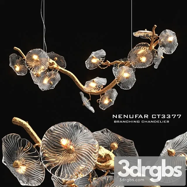 Nenufar horizantal chandelier