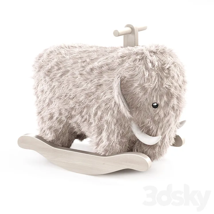 Neo Mammoth Rocking Horse 3DS Max