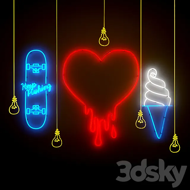 Neon 3DS Max Model