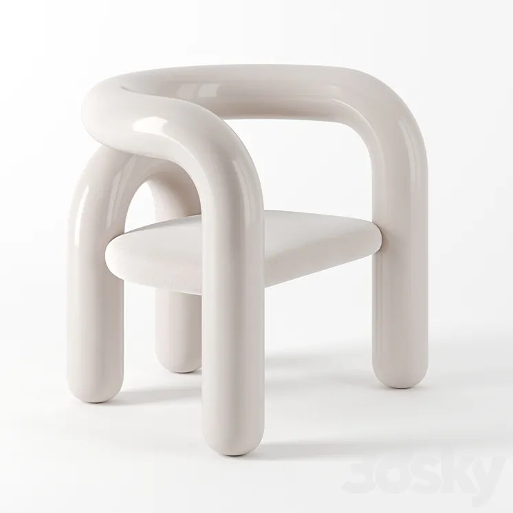 Neotenic chair by jumbo 3DS Max