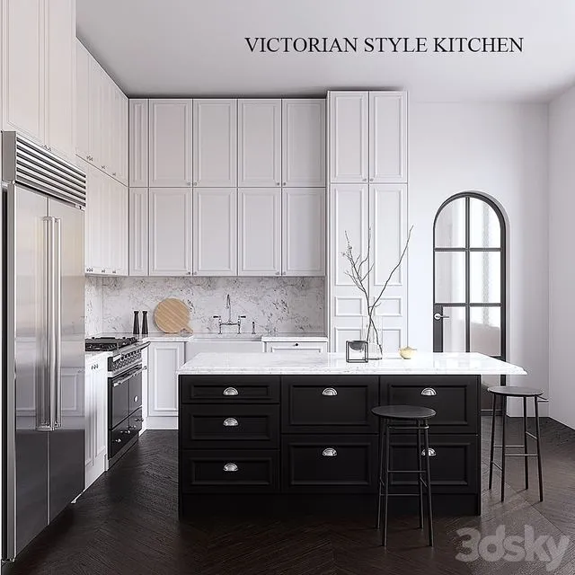 NEPTUNE Chichester Kitchen 3dsMax Model