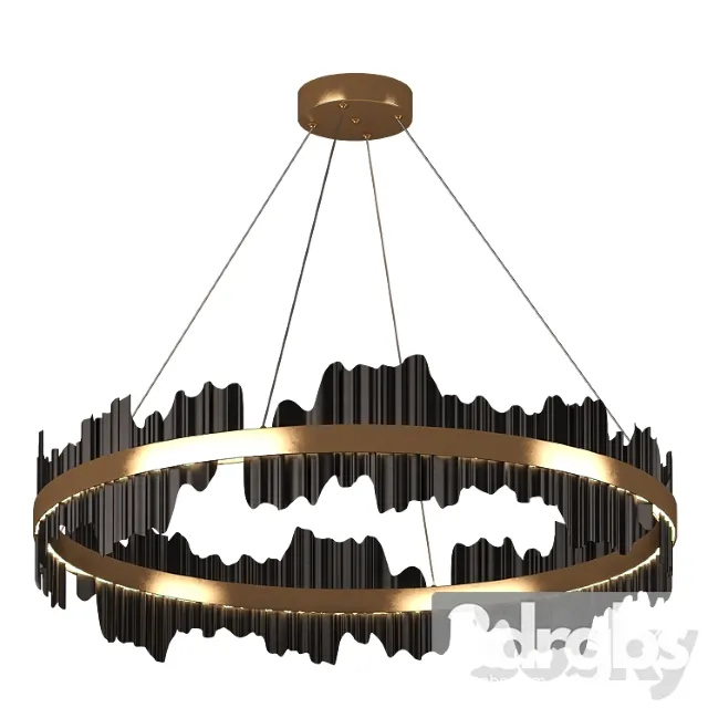 Nera modern ring chandelier