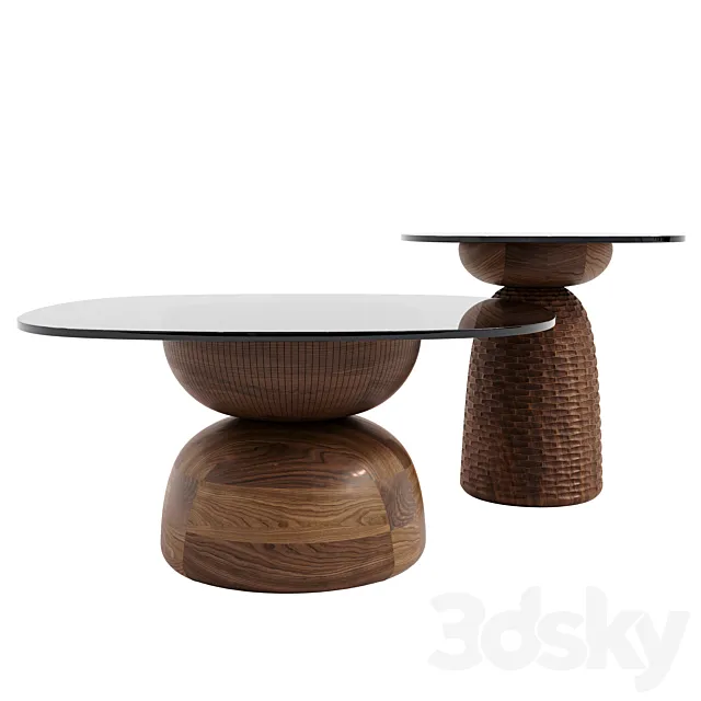 Nera table Monica Forster 3DS Max Model