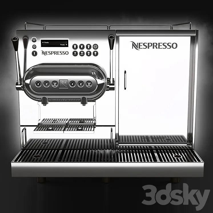 Nespresso Aguila 220 3DS Max Model