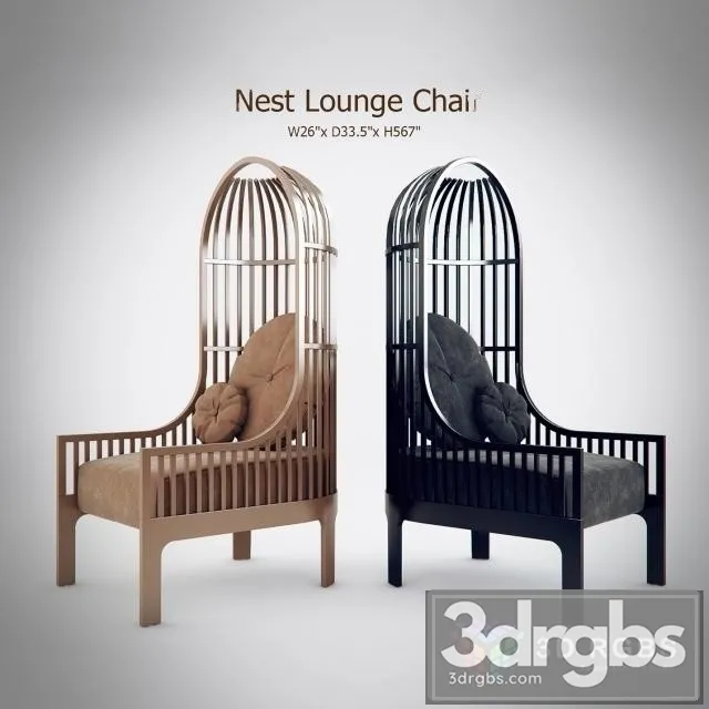 Nest Lounge Chair 3dsmax Download