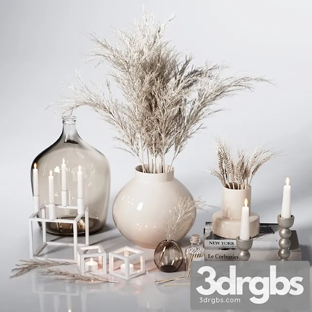 Neutral decorative set 04