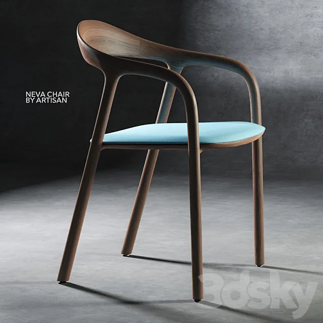 Neva chair by Artisan 3DSMax File