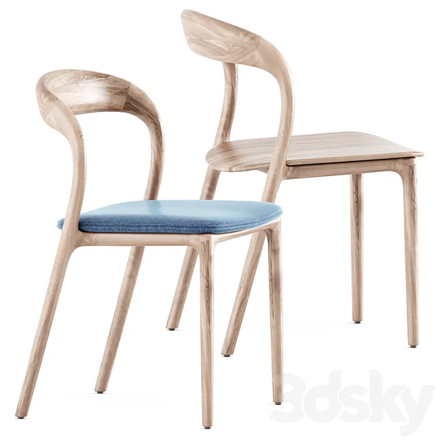 Neva light chair by Artisan 3ds Max