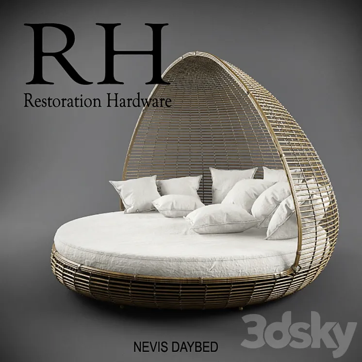 NEVIS DAYBED 3DS Max