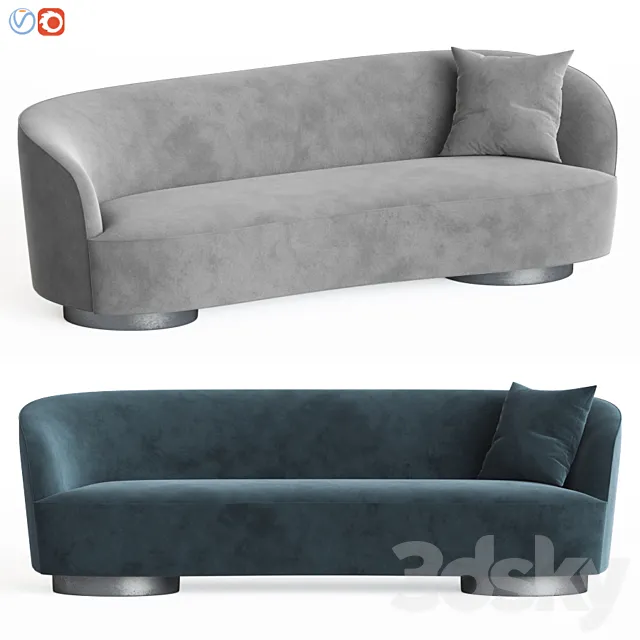 New Moon Sofa Vladimirkagan 3ds Max