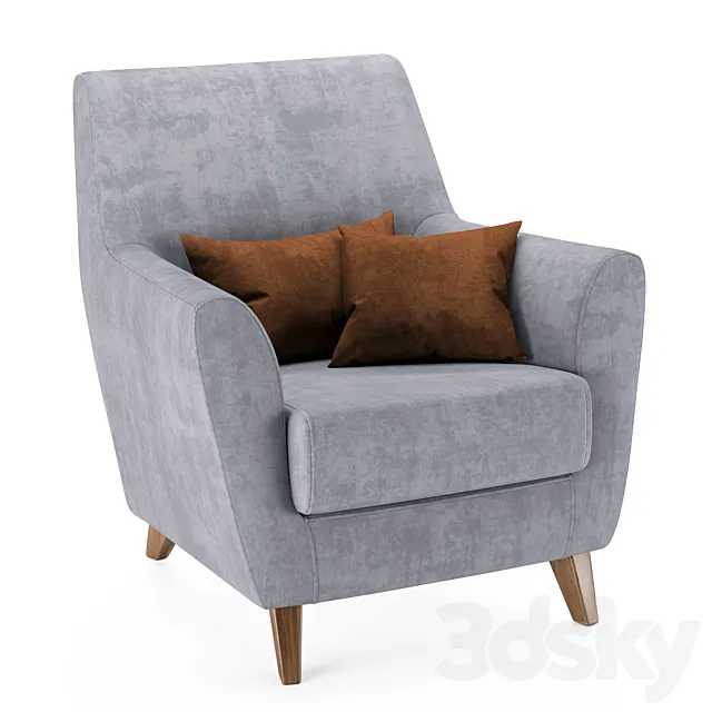 Newbury armchair 3DS Max Model