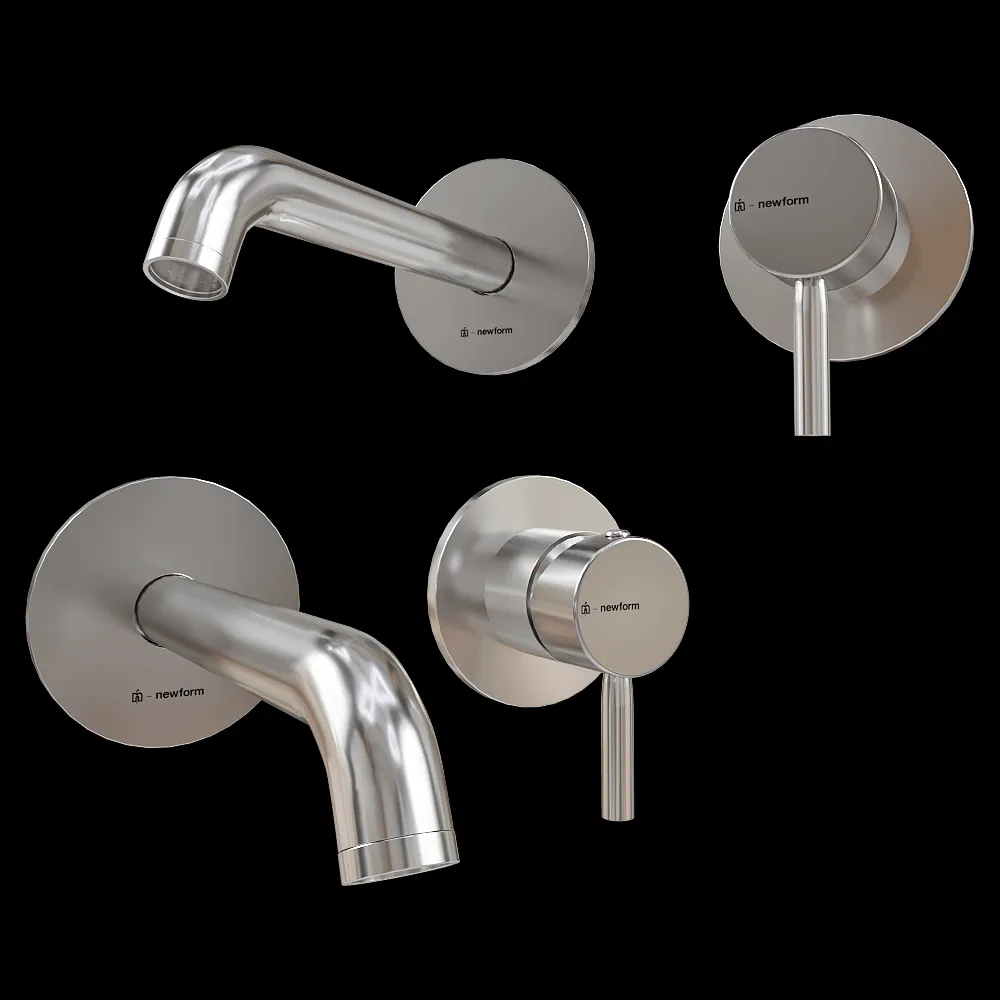 Newform – Faucet Art.70828E 3ds Max