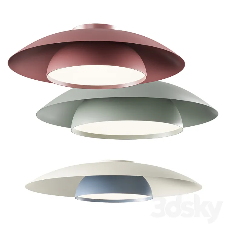 Nexia TIRES DOWN | Ceiling lamp 3DS Max