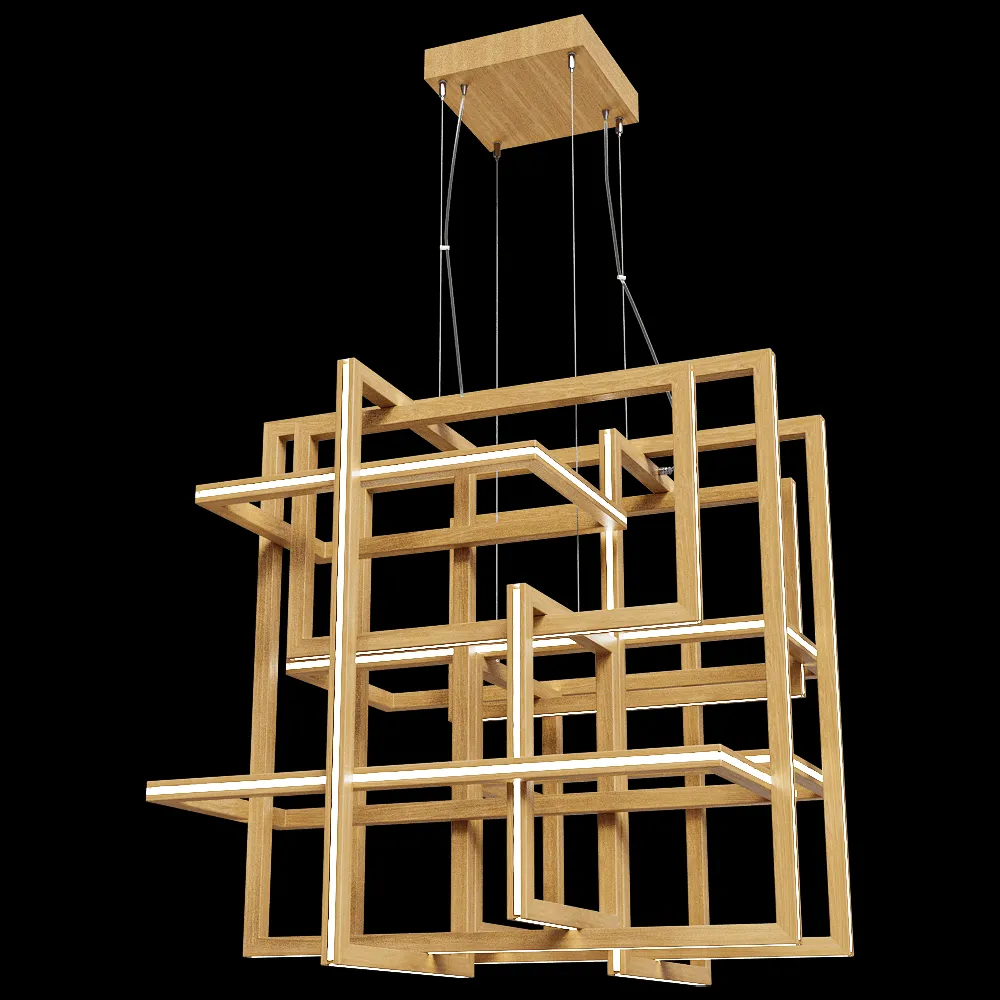NEXT LEVEL DESIGN STUDIO – Chandelier Cube 3ds Max